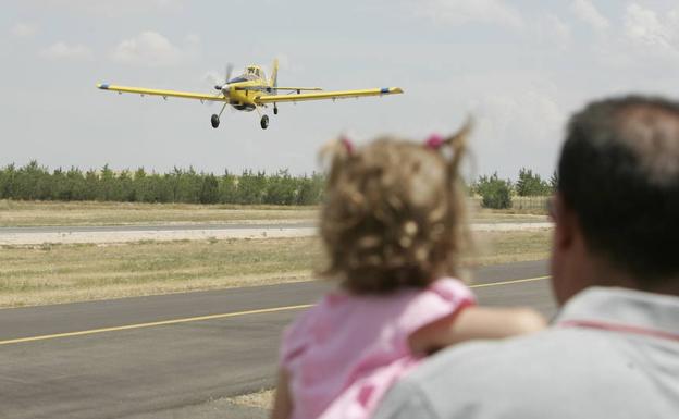 Aeródromo de Matilla. /EL NORTE