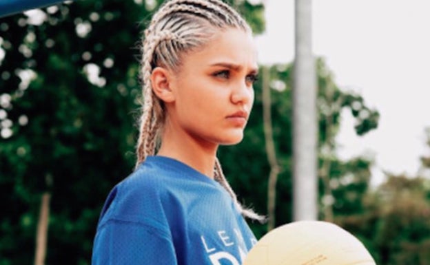 La modelo Amina Blue. /