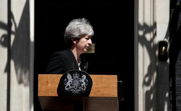 Theresa May./Reuters