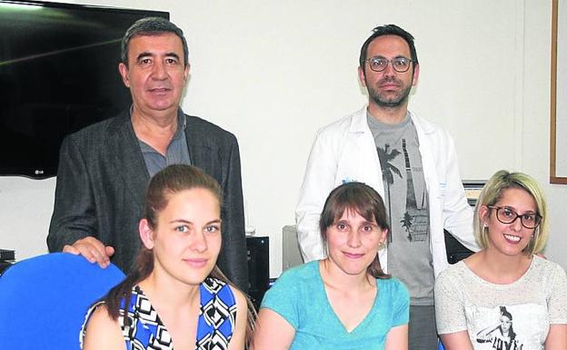 Equipo de investigación de La Alamedilla./Dicyt