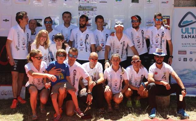 Equipo del Viafarma Zamora, campeones de Castilla y León de carreras de montaña