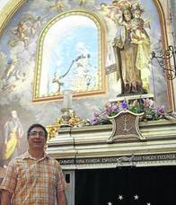 El paso de la Virgen del Carmen que sale hoy en procesión.