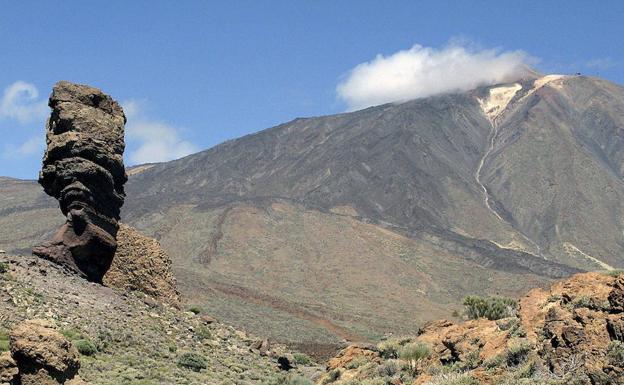 El Roque Cinchado, en el Parque Nacional del Teide./EFE