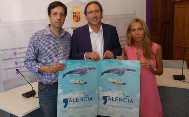 Jacobo Baquero, Alfonso Polanco y Carmen Fernández, poco antes de presentar esta 41 edición.