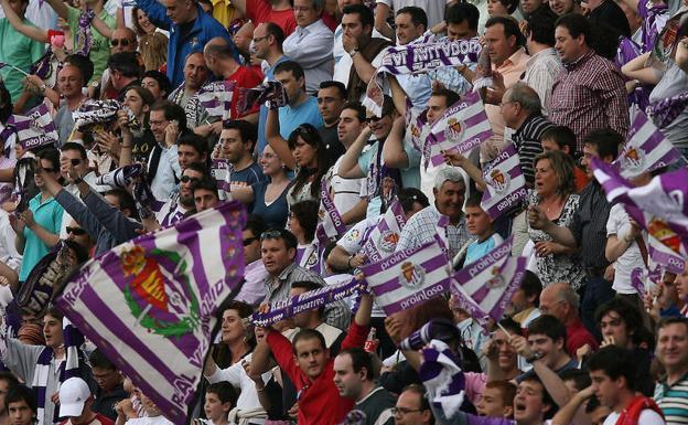 Afición del Real Valladolid.