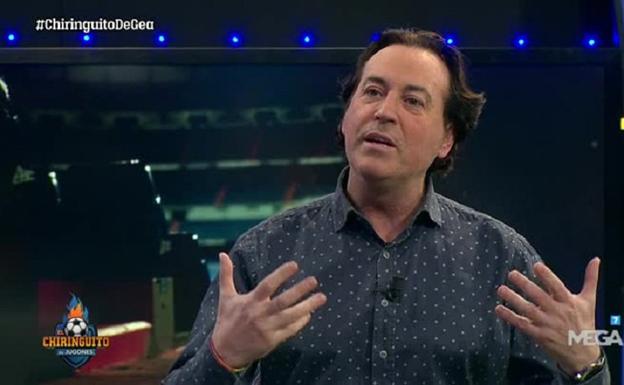 Pipi Estrada en 'El Chiringuito de jugones'.