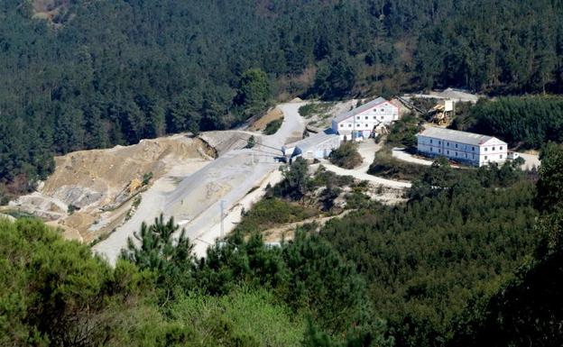 Valoriza Minería, filial del Grupo Sacyr, pretende trasladar al Bierzo proyectos como la reapertura de la mina de San Finx en Galicia, rica en wolframio y estaño./Sacyr
