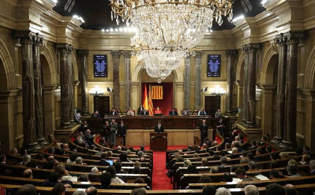 Parlament de Cataluña./Efe