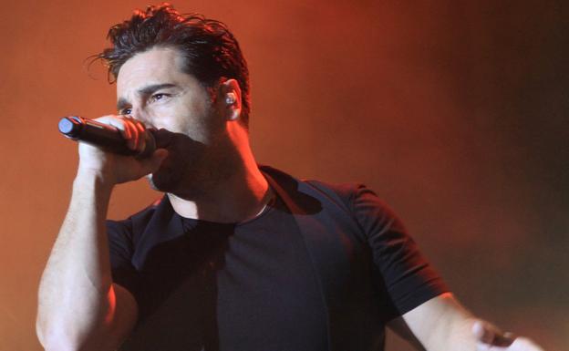 David Bustamante, en concierto. /Antonio Tanarro