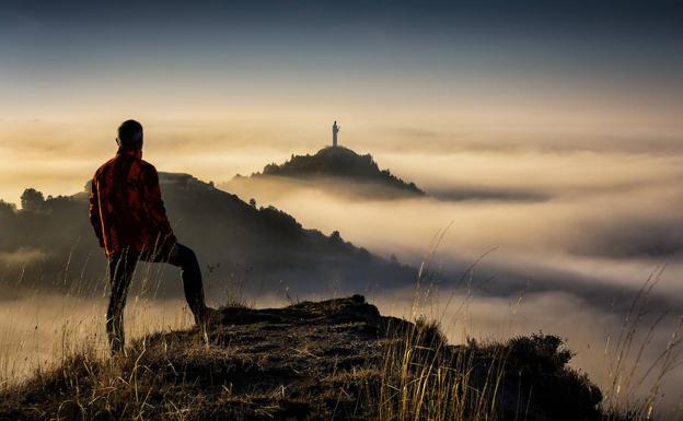 'Caminando por las nubes', foto ganadora. /Roberto Perrino