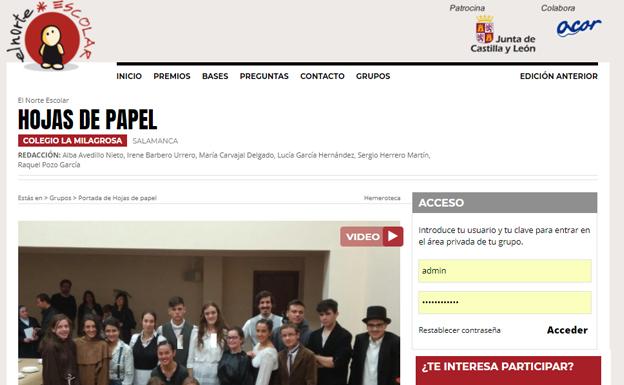 Imagen del equipo ganador /