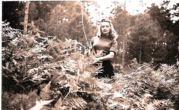 Imagen de Mary, perteneciente a una familia falangista muy allegada a José Antonio Primo de Rivera. /El Norte
