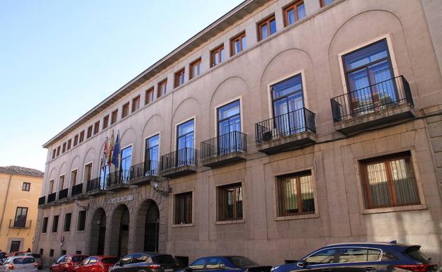 Fachada del Palacio de Justicia. Tanarro/