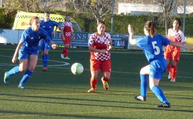 Una imagen del partido. /FCyLF