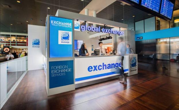 Oficina de Global Exchange en el aropuerto de Turquía. /El Norte