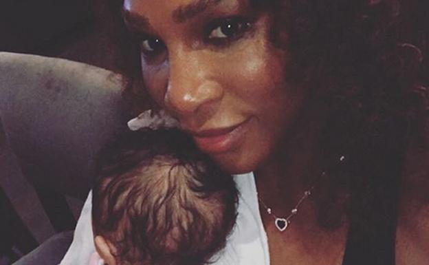 Serena Williams con su hija Alexis. /Instagram