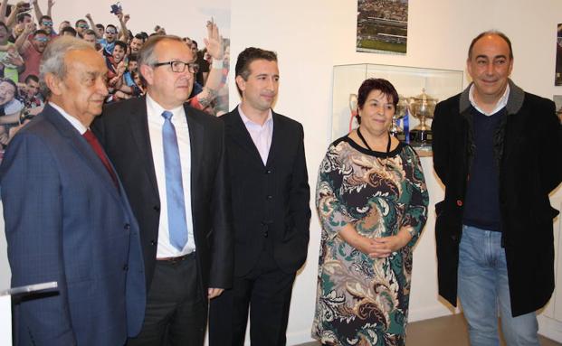 Juan José Martín, Javier López-Escobar, Agustín Cuenca, Clara Luquero y Miguel Ángel de Vicente./El Norte