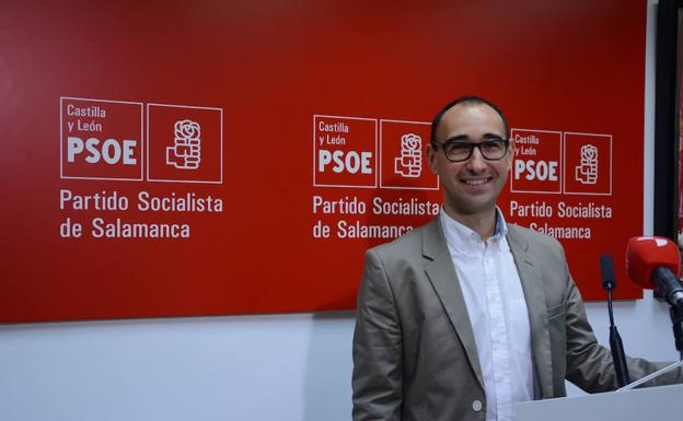 El diputado socialista por Salamanca David Serrada./WORD
