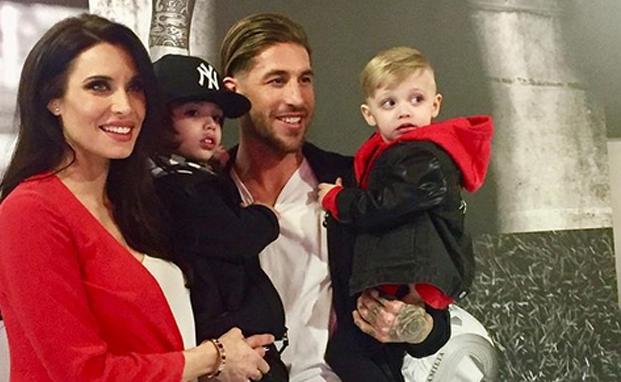 Pilar Rubio y Sergio Ramos sumarán un tercer hijo a su relación en 2018. /Instagram