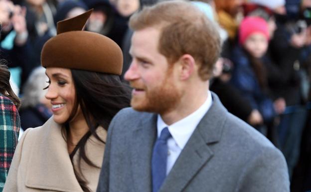 Meghan Markle y el Príncipe Enrique. /Efe