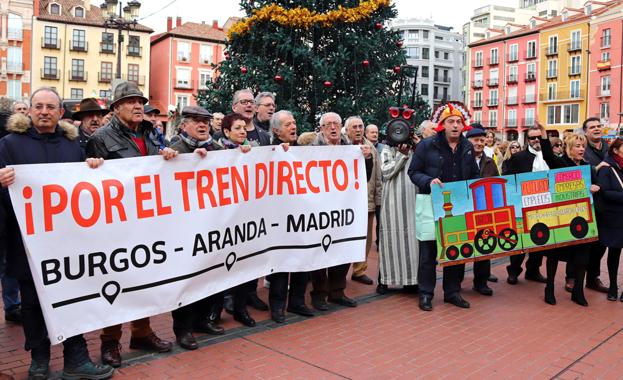 Manifestación de esta mañana por la reapertura del Directo/CLR