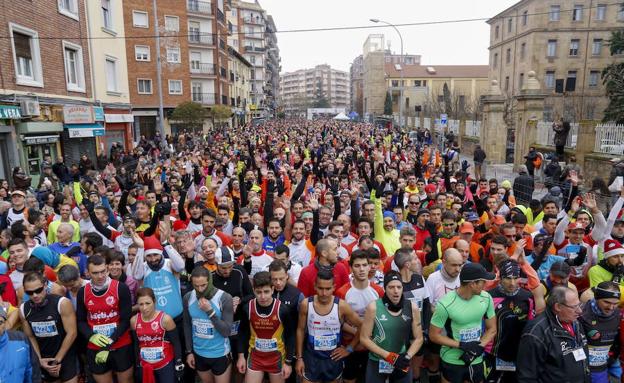 Participantes en la prueba del año pasado./Manuel Laya