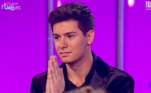 Alfred abandonó el plató de 'OT' por sentirse indispuesto. /TVE