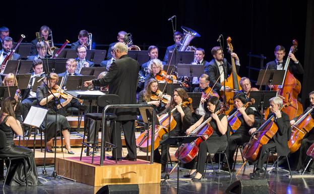 Imagen de un concierto de la Cinema Symphony Orchestra. /El Norte