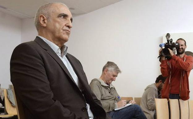 Victorino Alonso, en un momento del juicio. /Efe