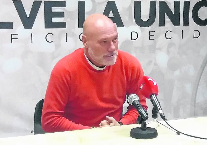 Calderé, en rueda de prensa. /WORD