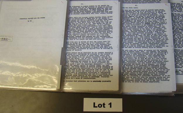 Manifiesto original de Unabomber.
