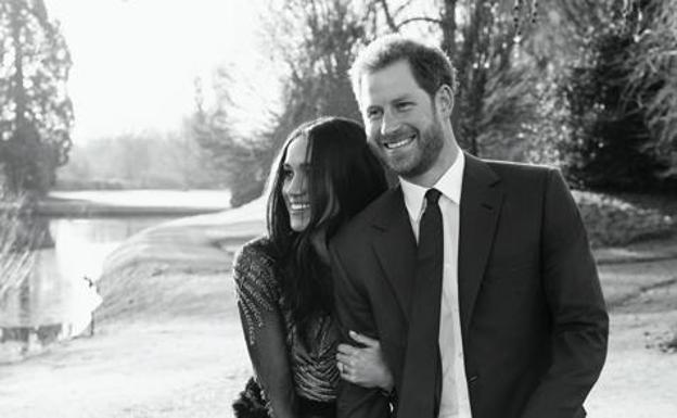 Meghan Markle y el Príncipe Harry./