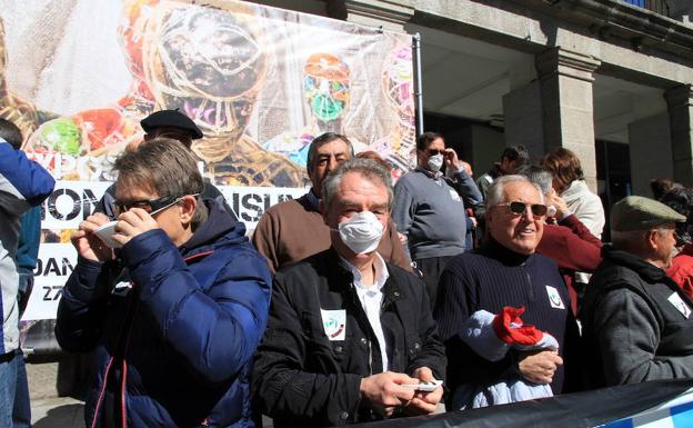 Una de las manifestaciones contra la construcción de la planta. /Tanarro