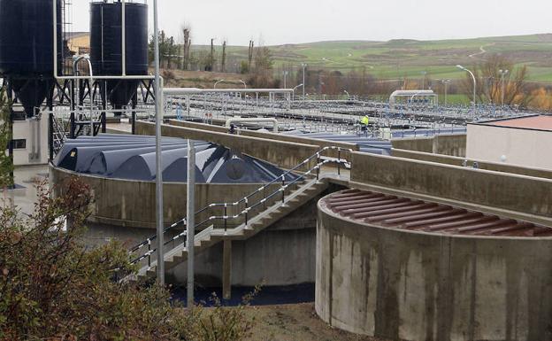 Instalaciones de la Edar de Tejadilla, que serán visitadas el 22 de marzo./Antonio de Torre