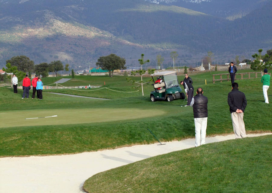 Instalaciones del campo de golf de La Faisanera. /El Norte