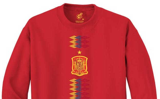 La sudadera de la selección, con el Norte de Castilla