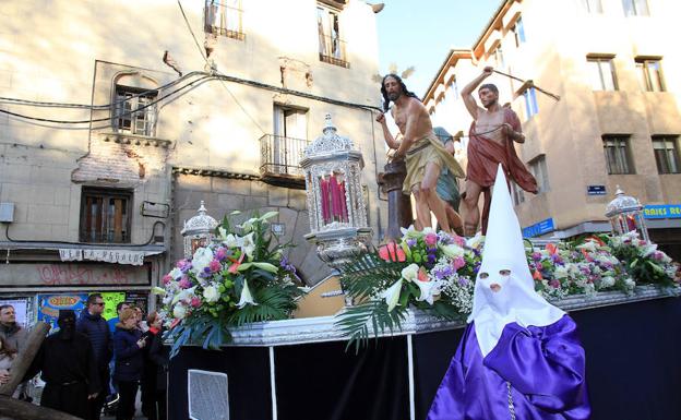 El paso La Flagelación del Señor, de Nueva Segovia. /Antonio Tanarro