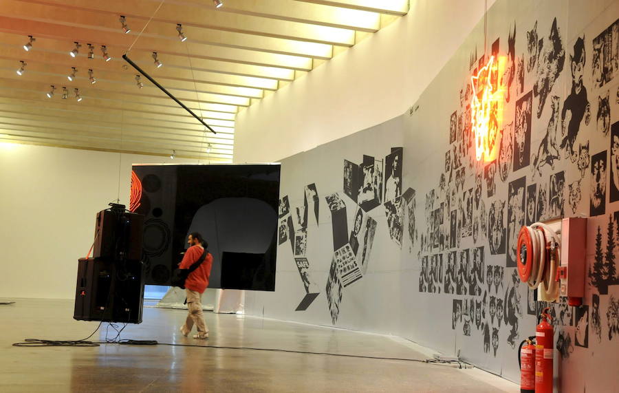 Una de las salas de exposiciones del Musac. /J. Casares-Efe