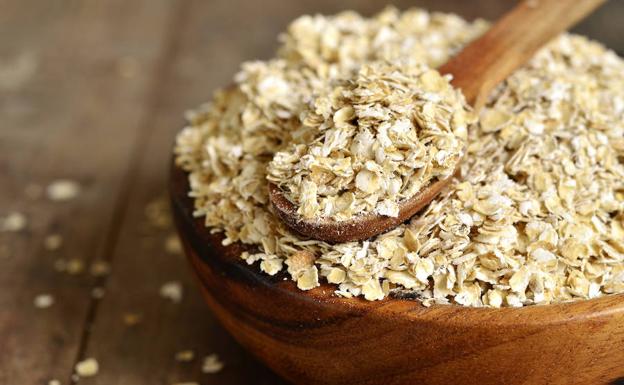 Avena, un alimento que sacia./
