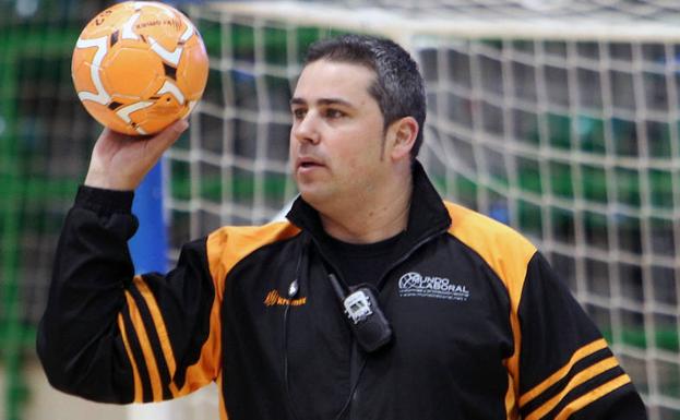 Álvaro Fernández, presidente del Naturpellet Segovia de fútbol sala./Antonio de Torre
