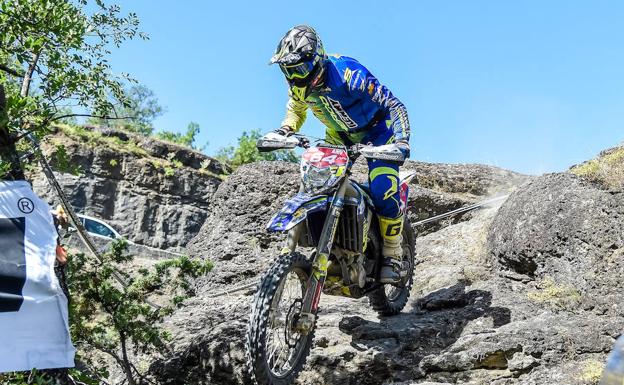 Lorenzo Santolino, en acción durante la prueba de este pasado fin de semana. /WORD