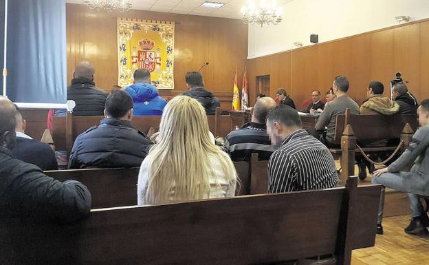 Vista oral celebrada en la Audiencia de Segovia el 28 de noviembre./Q. Yuste