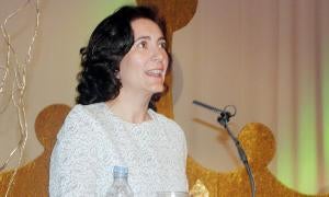 Josefa García Cirac, nueva presidenta de las Cortes. / I. R./