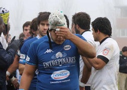 El Universitario de Lisboa se impone al VRAC Quesos Entrepinares / H. Sastre/