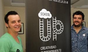 Los hermanos Álvarez, fundadores de la escuela de creatividad. / ROSA BLANCO/
