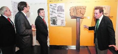 Presentación de la nueva exposición en el Museo de Palencia. / Antonio Quintero/