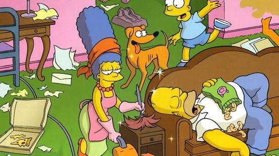 Marge Simpson la mujer más hermosa de la televisión tendrá su línea