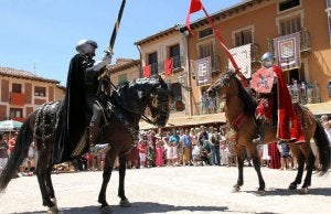 Representación en la feria Ayllón Medieval. ::
A. TANARRO/