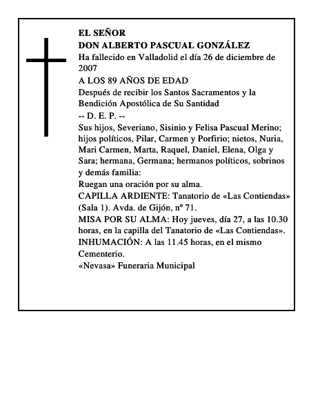 DON ALBERTO PASCUAL GONZÁLEZ