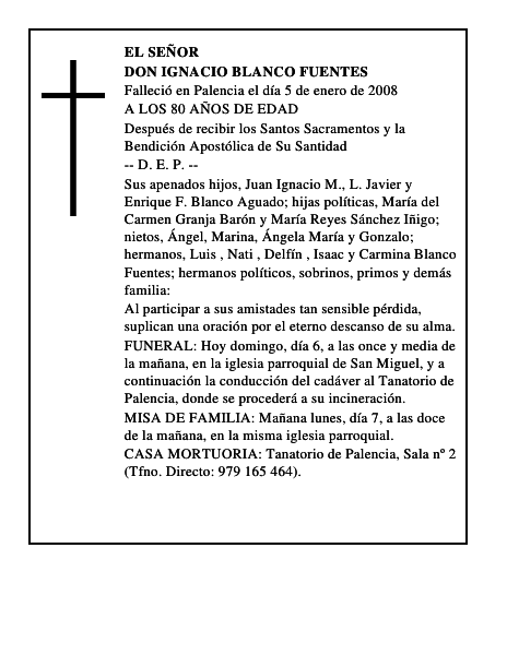 DON IGNACIO BLANCO FUENTES